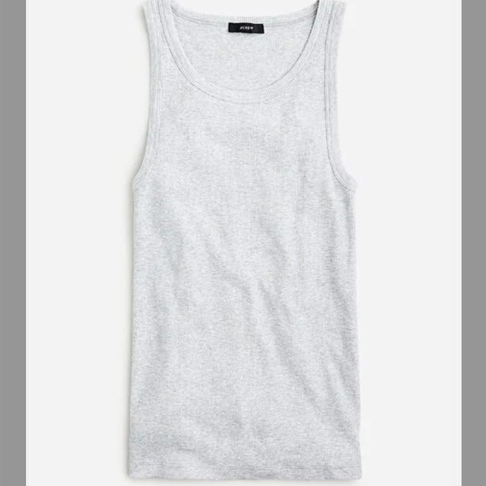J.Crew Ribbed Cutaway Tank